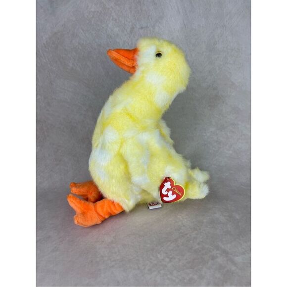 Vintage 2000 Ty Quackie Duck Plush Stuffed Animal - Picture 1 of 8